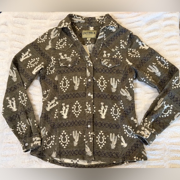 Outback Trading Co. Tops - Outback Trading Company Women’s Fay Western Shirt Size S
